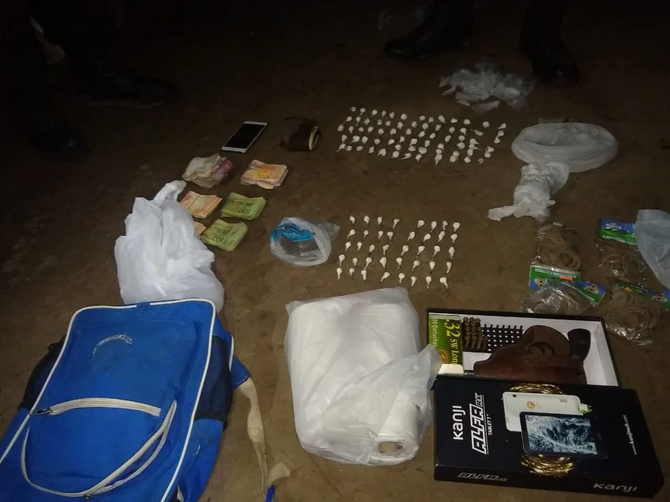 Detuvieron en Casilda a un joven con cocaína, un arma y 140 mil pesos 