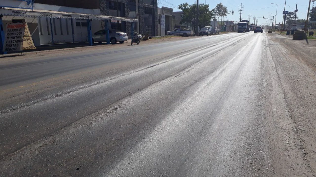 Ruta 33: Vialidad comienza con trabajos en la zona urbana de Firmat