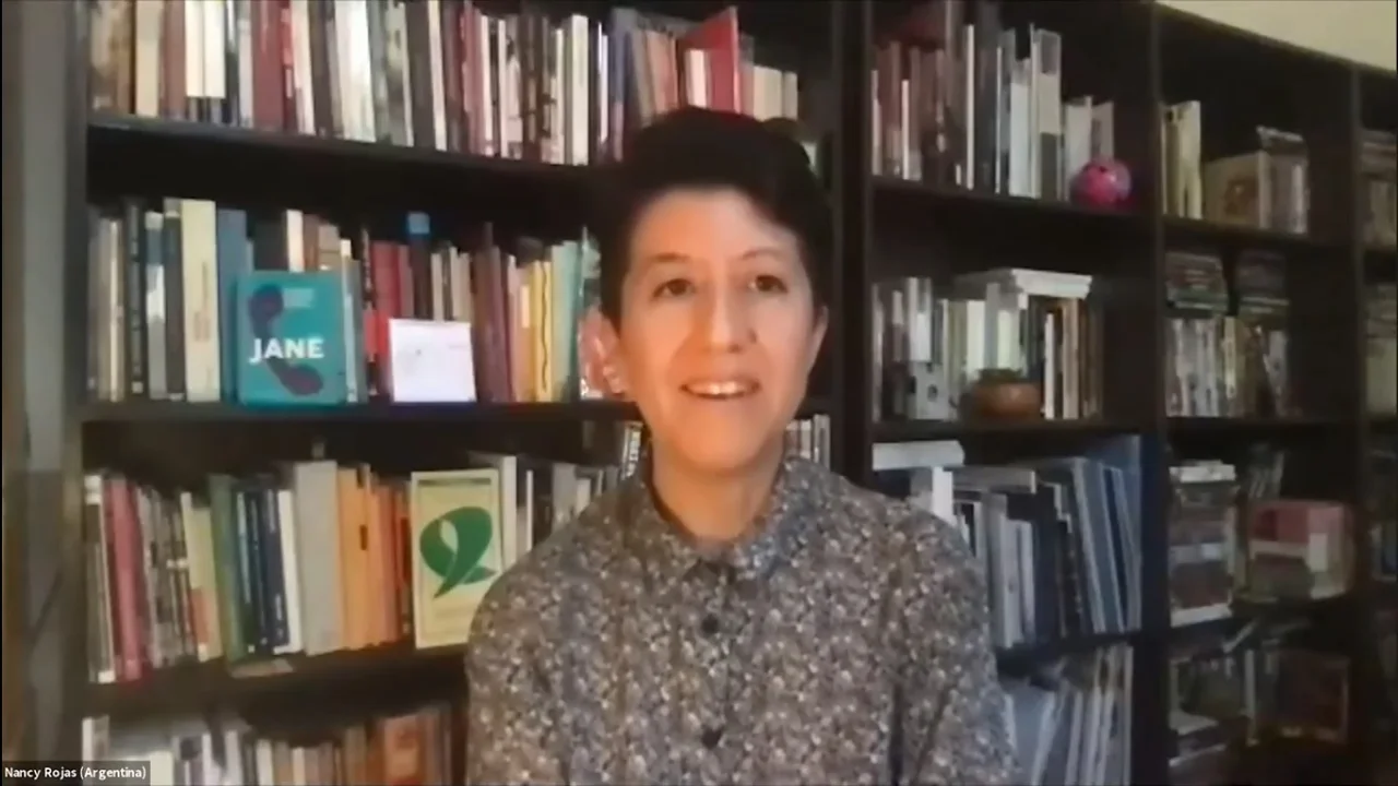 La productora argentina Nancy Rojas, una de muchos disertantes del año pasado.