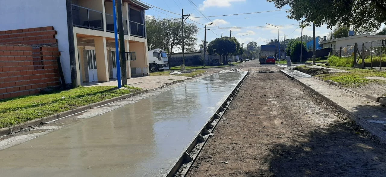 Pujato asfalta una importante arteria