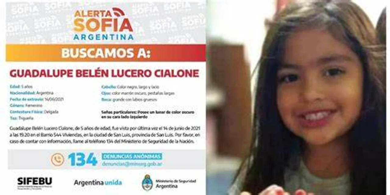 Dos millones de recompensa para hallar a una nena desaparecida