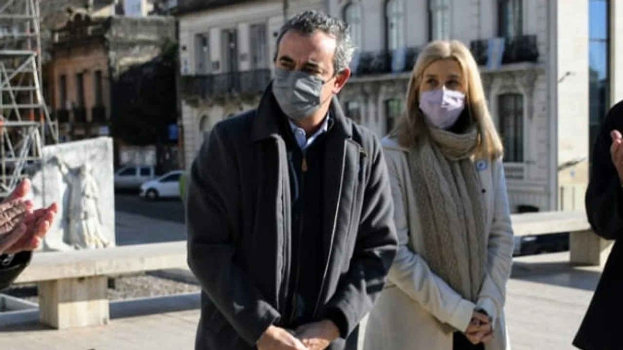 El intendente Pablo Javkin.