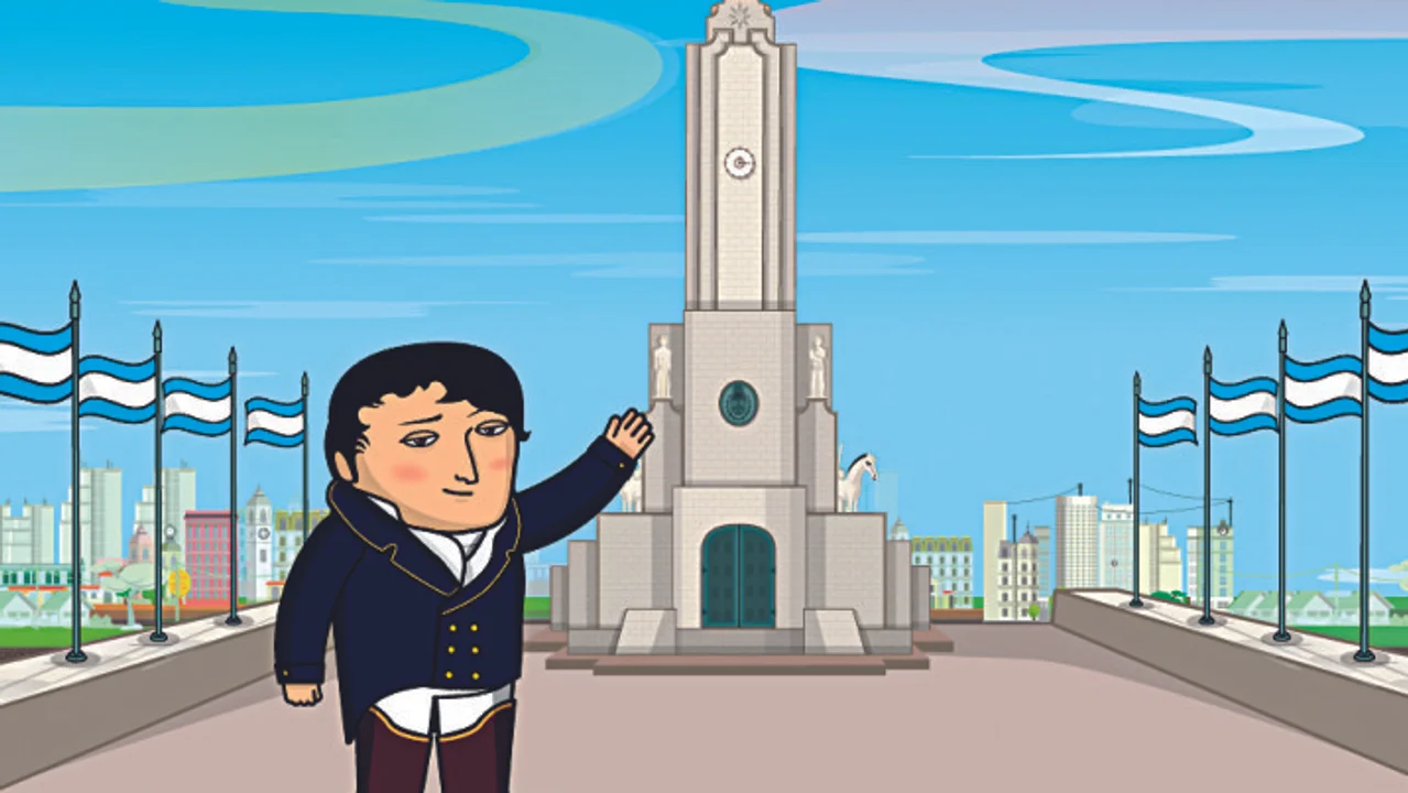 Cientos de dibujos homenajean al creador de la Bandera este 20 de junio