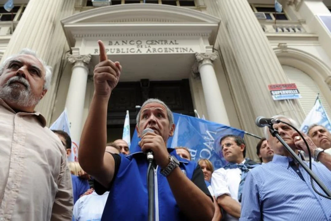 El bancario Sergio Palazzo. Su gremio consiguió acordar 43% de aumento salarial.