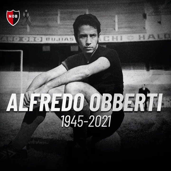 Murió el "Mono" Obberti, uno de los máximos ídolos de Newell's
