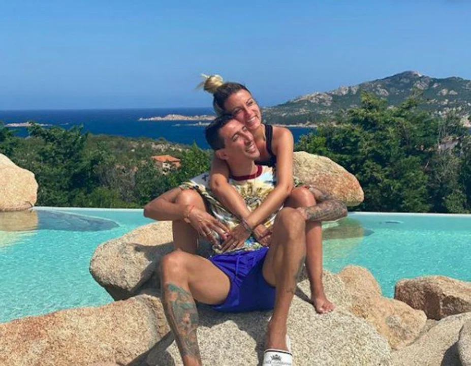 La esposa de Di María le anticipó el gol en un chat de Whatsapp