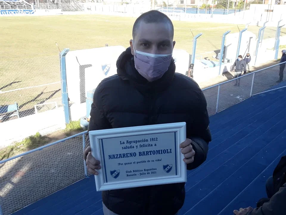El futbolista casildense que ganó el partido más difícil
