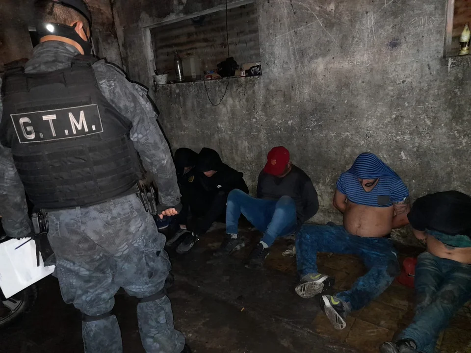 Seis detenidos, una herida y tres balaceras en distintos hechos en la ciudad