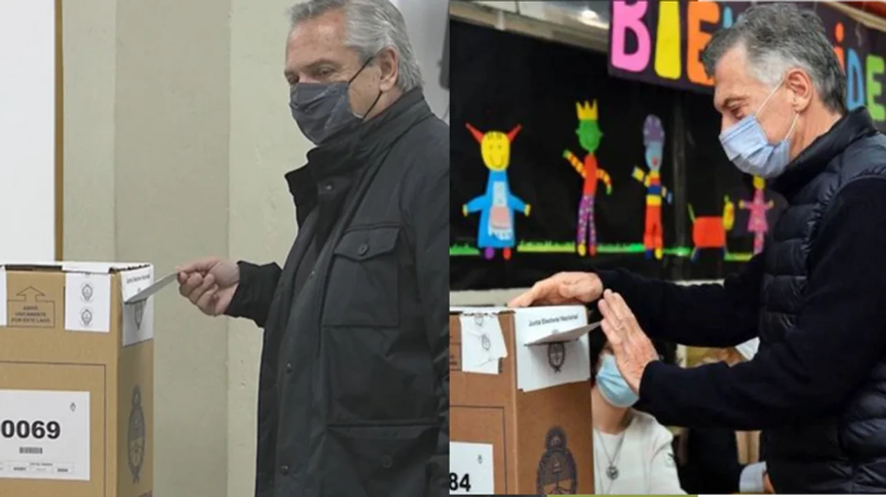 Lío en puerta por las fajas rotas en las urnas donde votaron Alberto y Macri