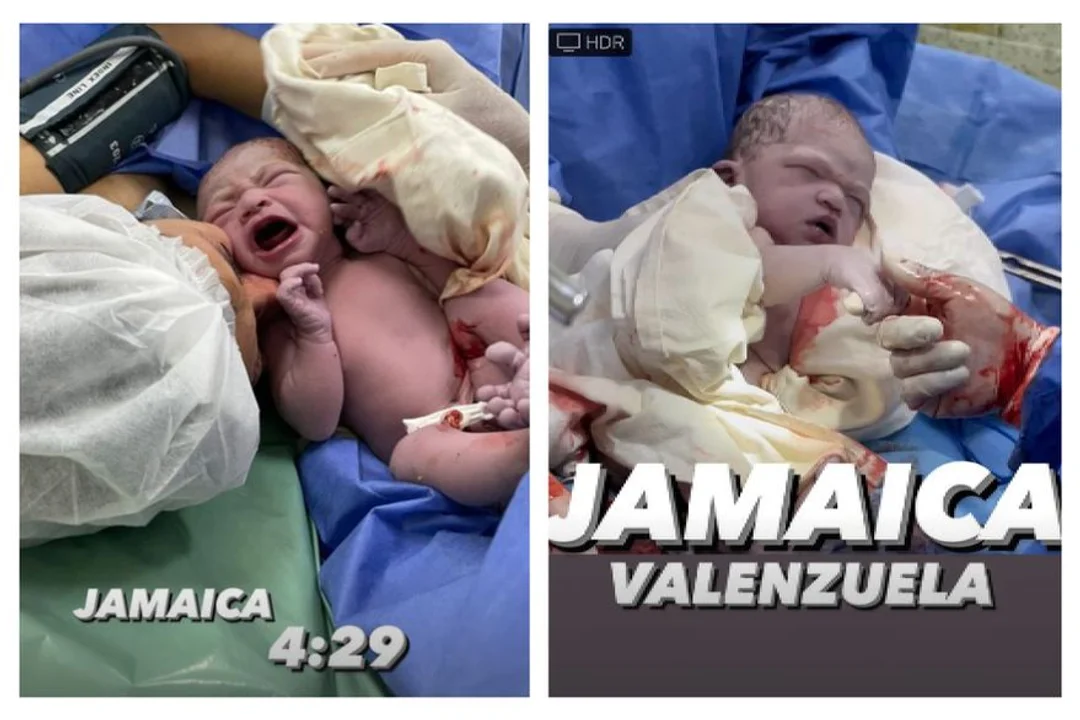 Nació Jamaica, la primer hija de L-Gante