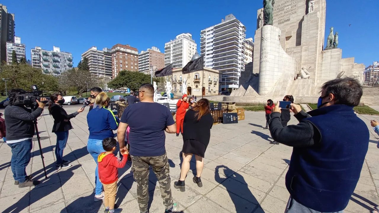 La Casa de Papel en el Monumento: entre la curiosidad y el miedo al spoiler