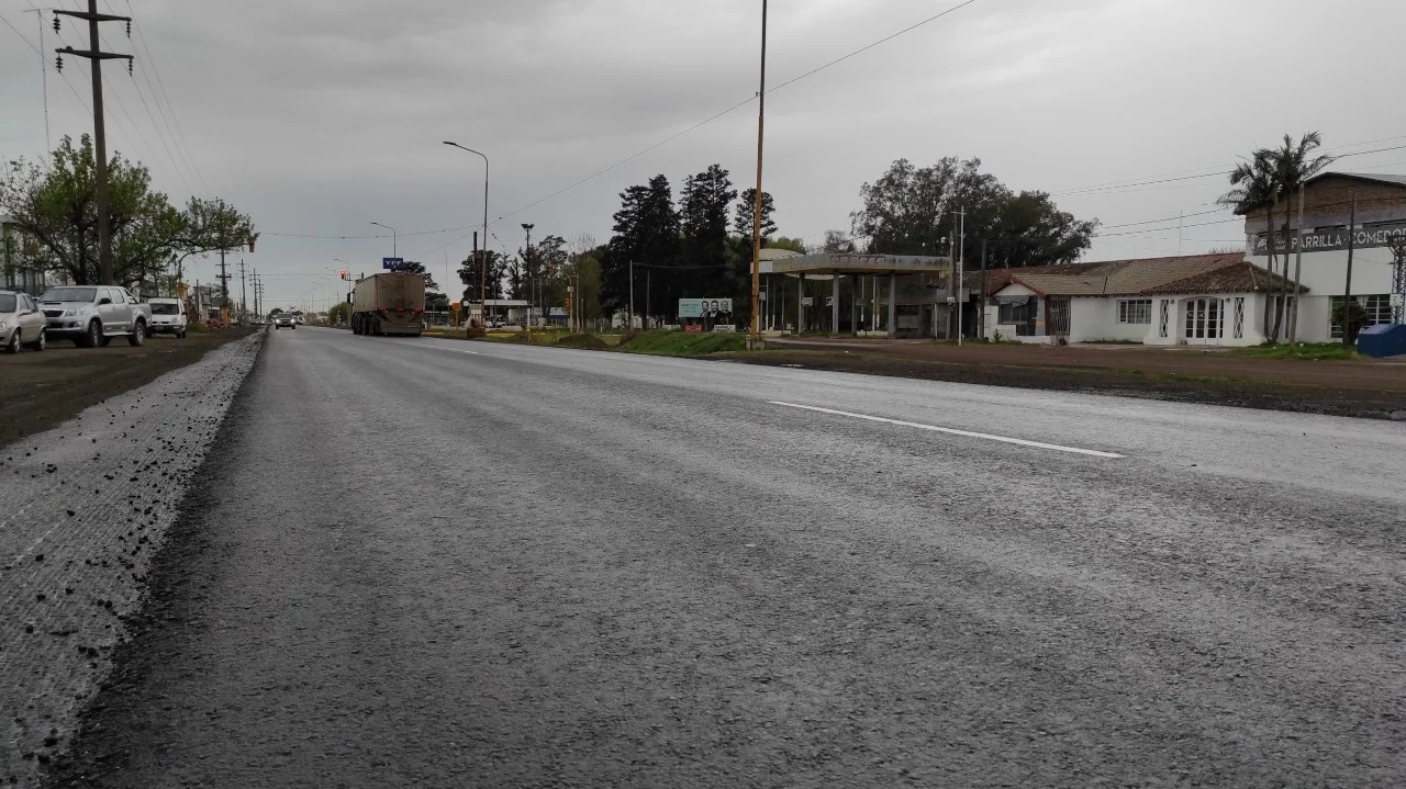 Vialidad Nacional culminó la reparación dela RN33 en Firmat