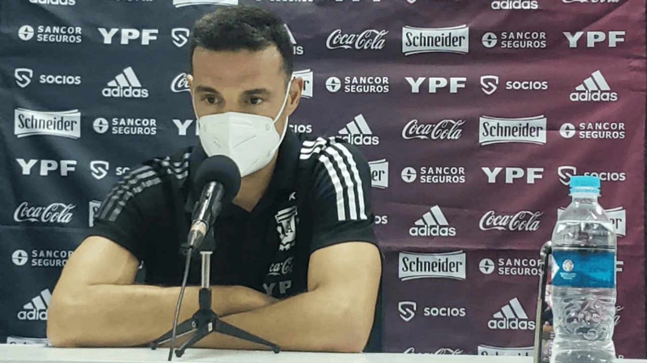 Scaloni todavía no confirma los once para hoy