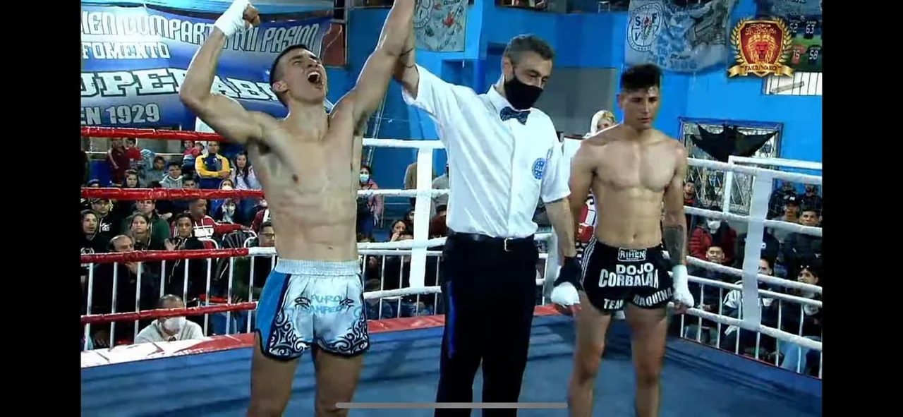 El momento de la histórica victoria. La primera de muchas.
