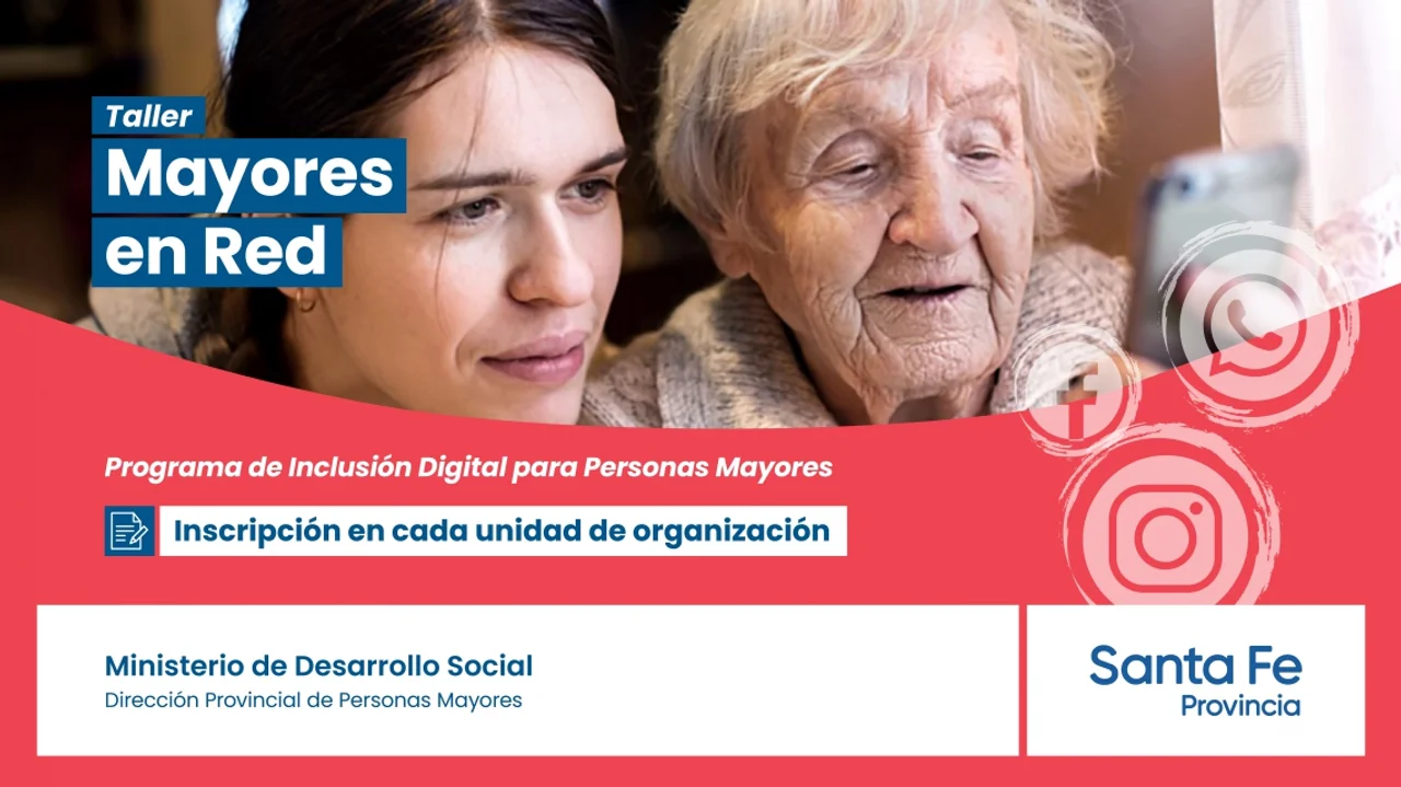 Sigue abierta la inscripción del Taller Digital para Adultos Mayores