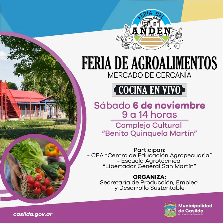 En noviembre se viene otra Feria del Andén