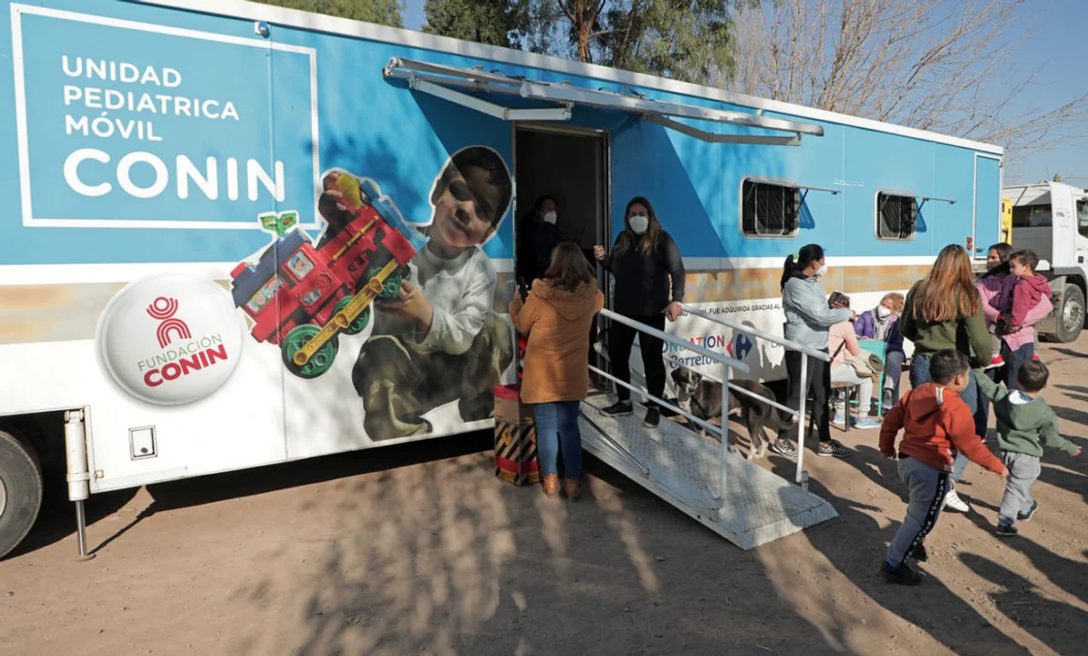 La unidad pediátrica de CONIN llega a Casilda