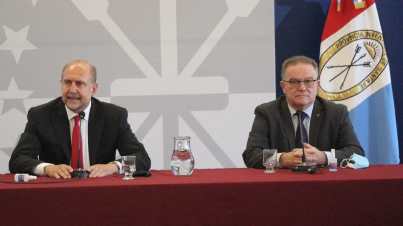 Perotti y Lagna con los jefes policiales: "Ratificamos y profundizamos el rumbo"