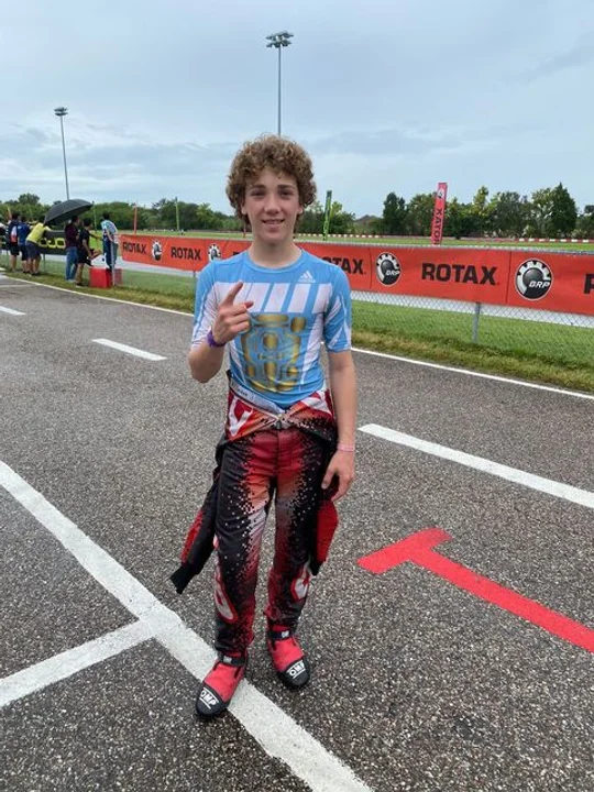 Nico Fuca participa en la categoría Junior Max.