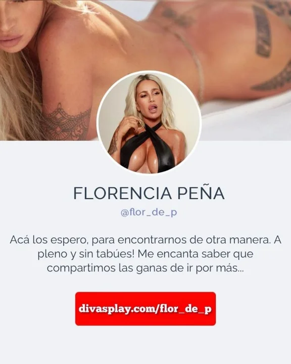 Por la censura de Instagram, Flor Peña subirá sus fotos en una red para adultos