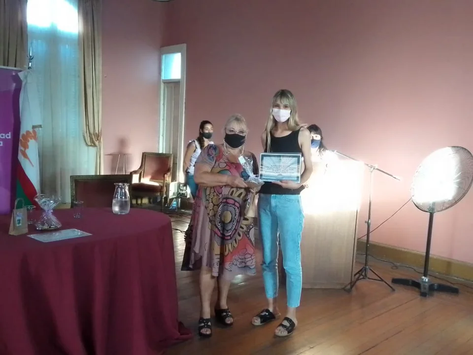 Varinia Casati se quedó con la mención especial.