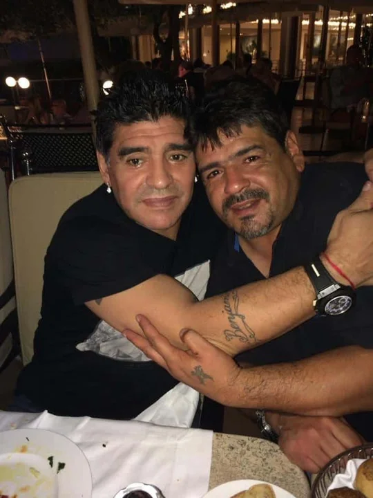 Diego y Hugo, juntos.