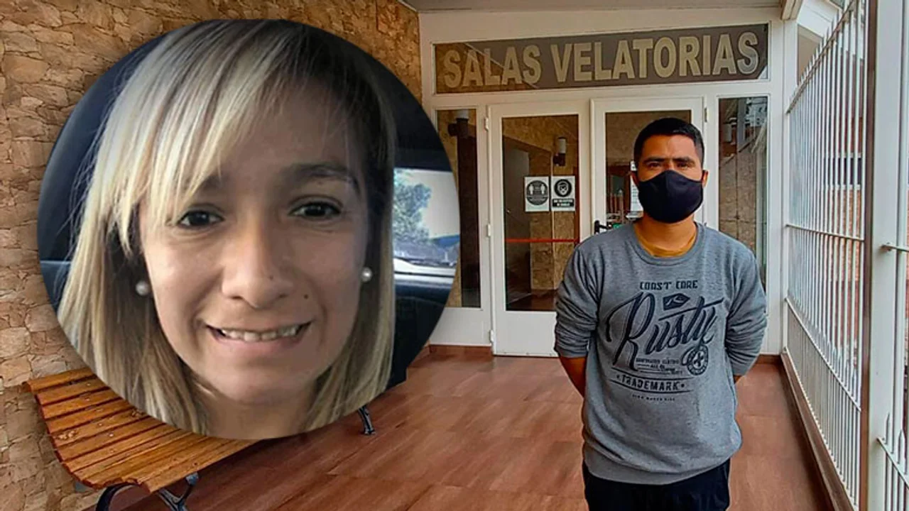 Ana María, y el recuerdo de su hermano Cristian. (foto RosarioPLus)