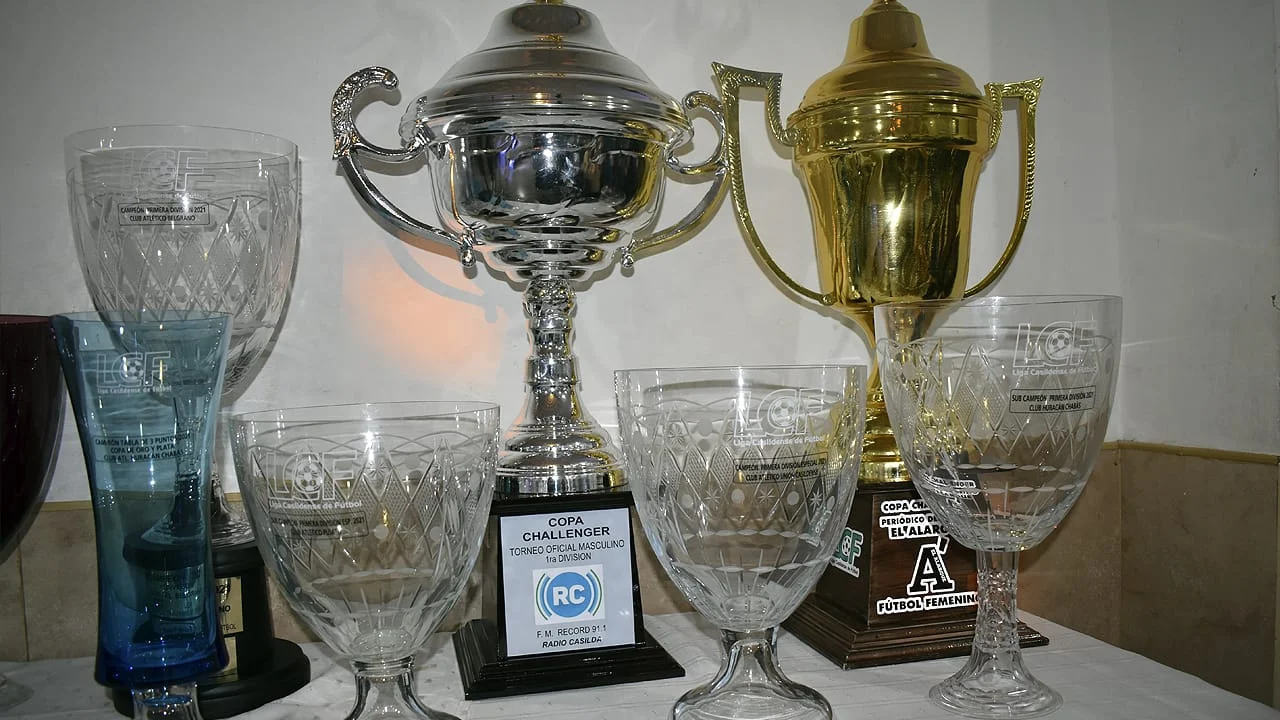 Trofeos entregados - Copa Challenger