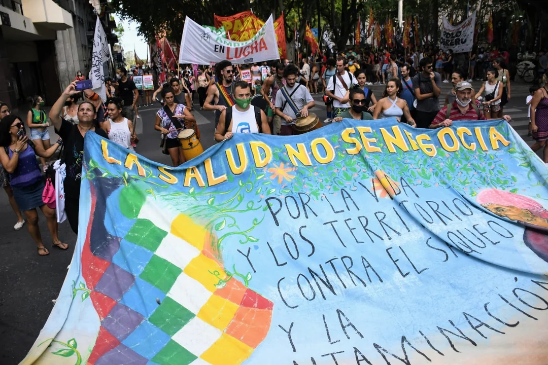 Ley de Humedales: marchan para pedir que se incluya en extraordinarias