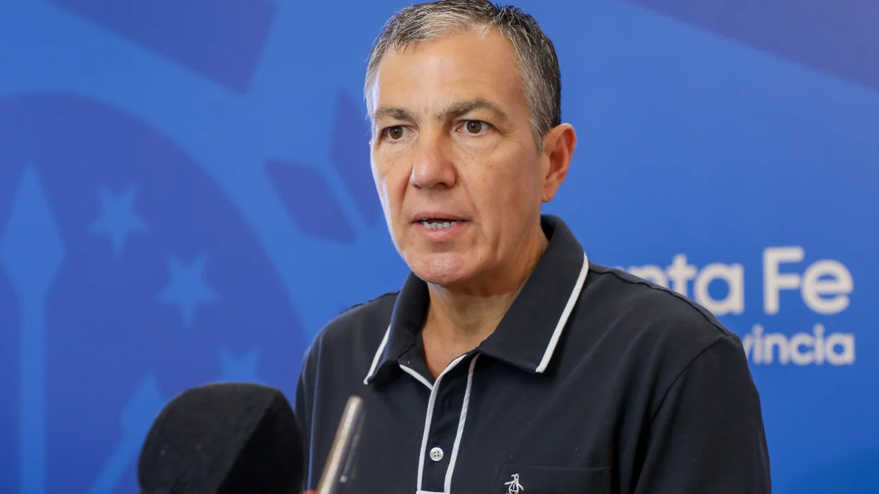 Juan Pusineri, ministro de Trabajo de Santa Fe.