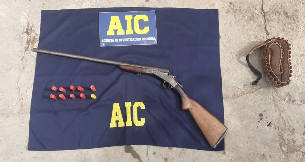 Muchos elementos recuperados por la AIC.