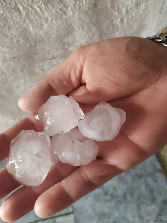 La imágenes del temporal en la ciudad