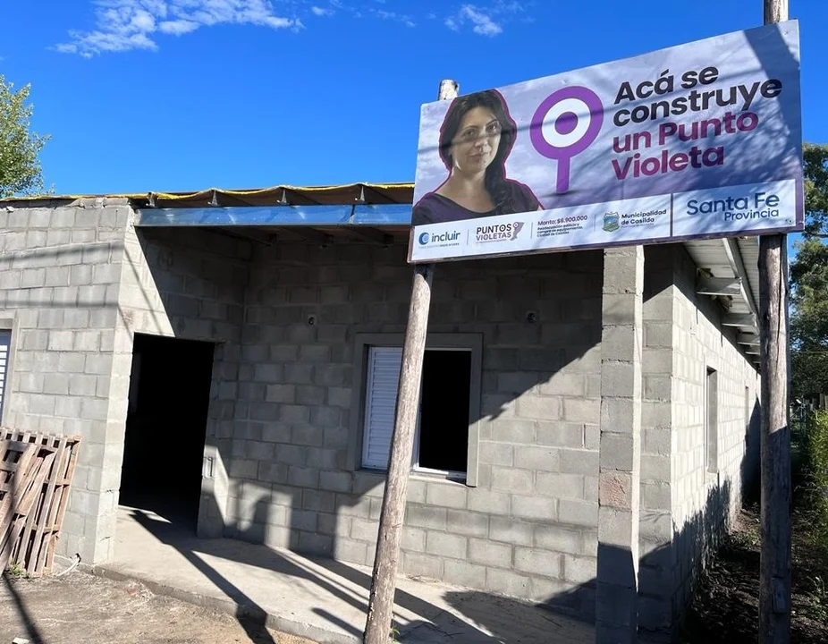 Avanza en la ciudad la construcción del Punto Violeta
