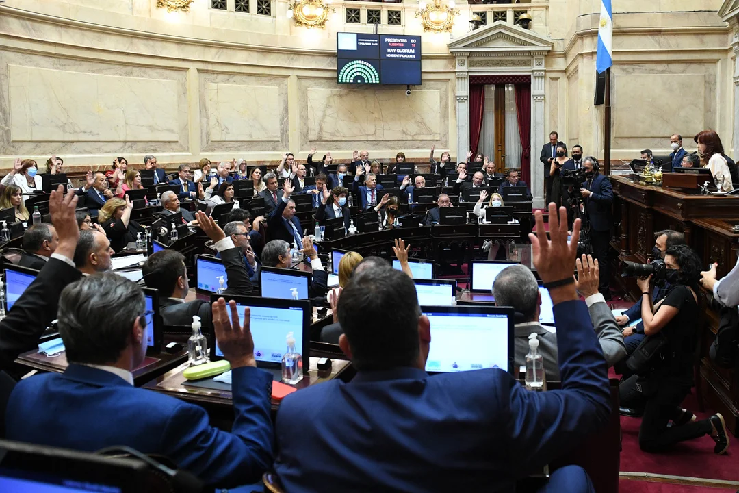 Sin Cristina, el Senado aprobó el acuerdo con el FMI