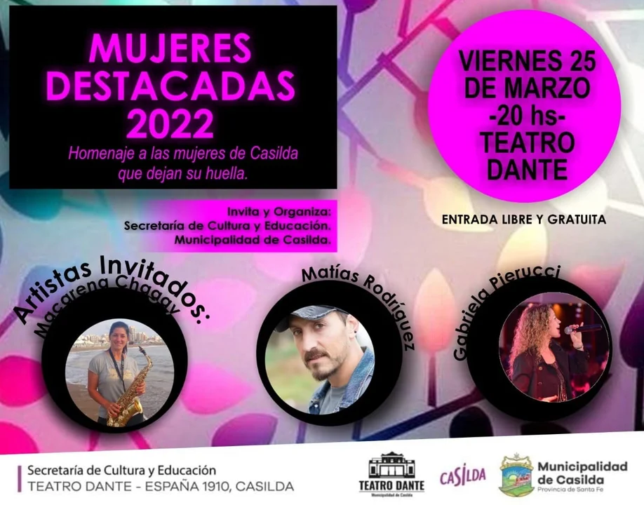 Casilda destacará a mujeres en un evento especial