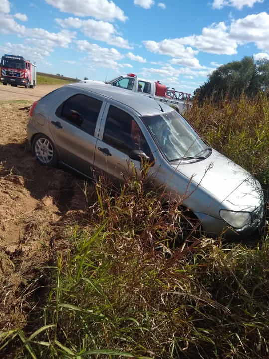 Bomberos de Arequito intervinieron en un siniestro vial