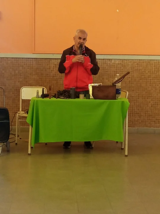 Raúl Vilchez estuvo prisionero del ejercito inglés en la post guerra.