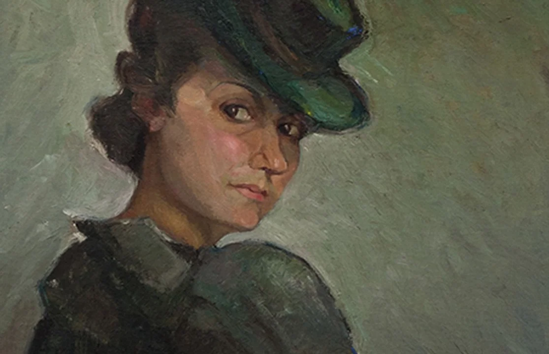 Autorretrato, de Ana Caviglia. 