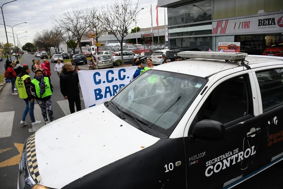 Jornada de protesta con una docena de cortes de tránsito en Rosario