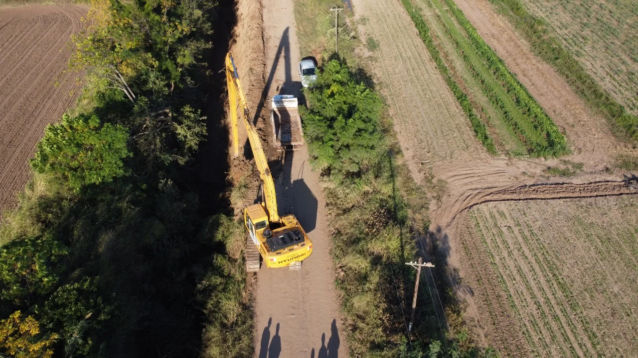 Provincia ejecuta más de 20 obras hídricas con una gran inversión