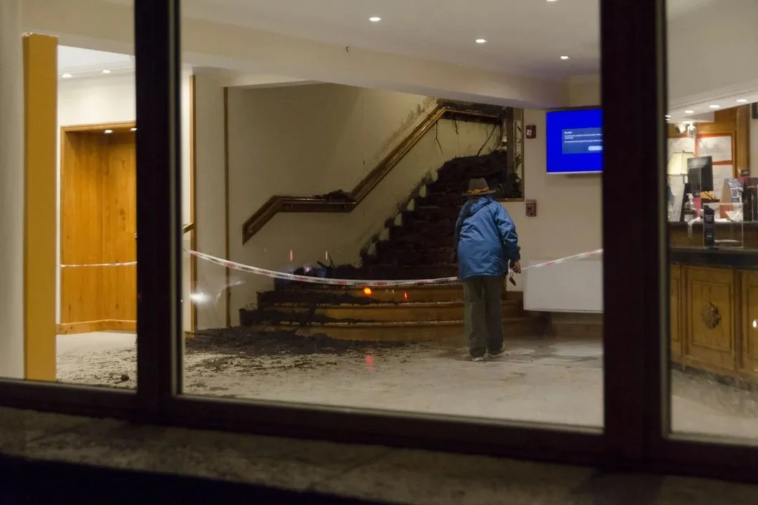 Alud en un hotel de Bariloche: un muerto y tres heridos
