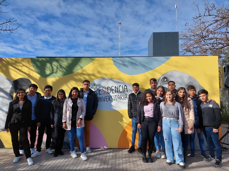 Quedó formalmente inaugurada la residencia estudiantil construida por la Fundación Sí