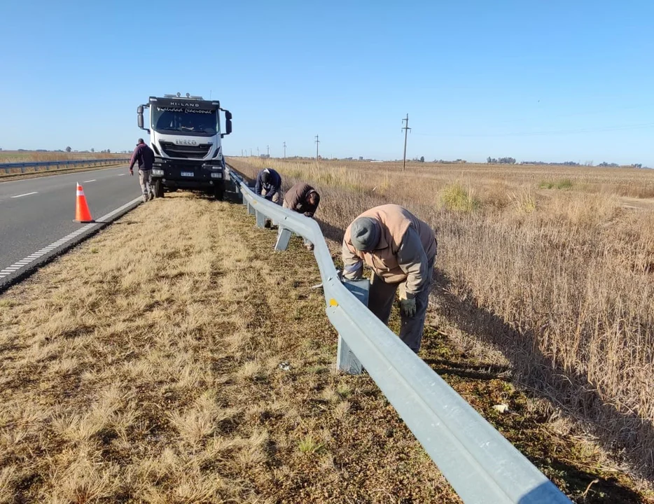 Continúan los trabajos en Ruta 33 y en la 178