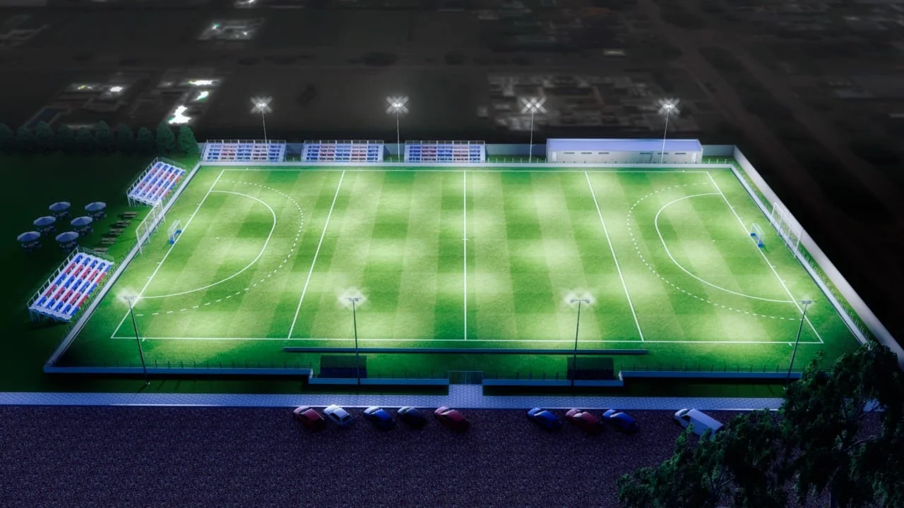 Unión Casildense se prepara para tener su cancha de hockey de césped sintético