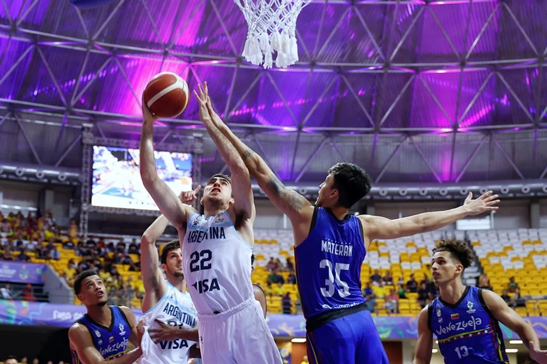 Argentina suma un nuevo triunfo y está en semifinales de la AmeriCup de básquet