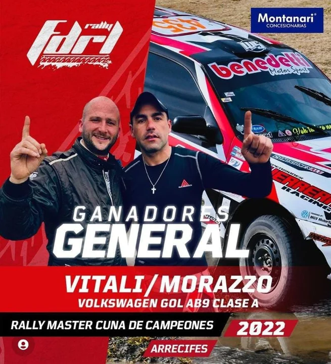 Rally: la dupla casildense que la rompió en el Federal