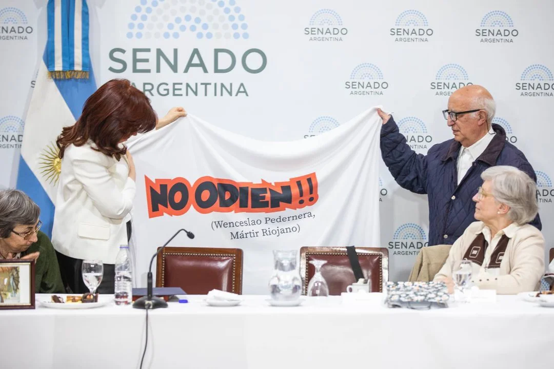"Siento que estoy viva por Dios y por la Virgen", dijo CFK