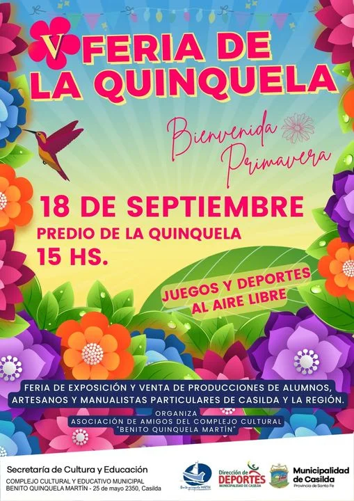 Feria de la Quinquela en la previa a la Primavera