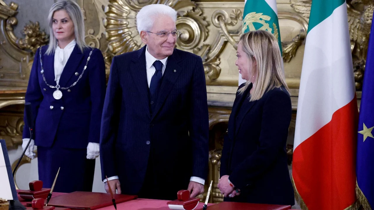 Meloni juró como la primera mujer premier de la historia de Italia