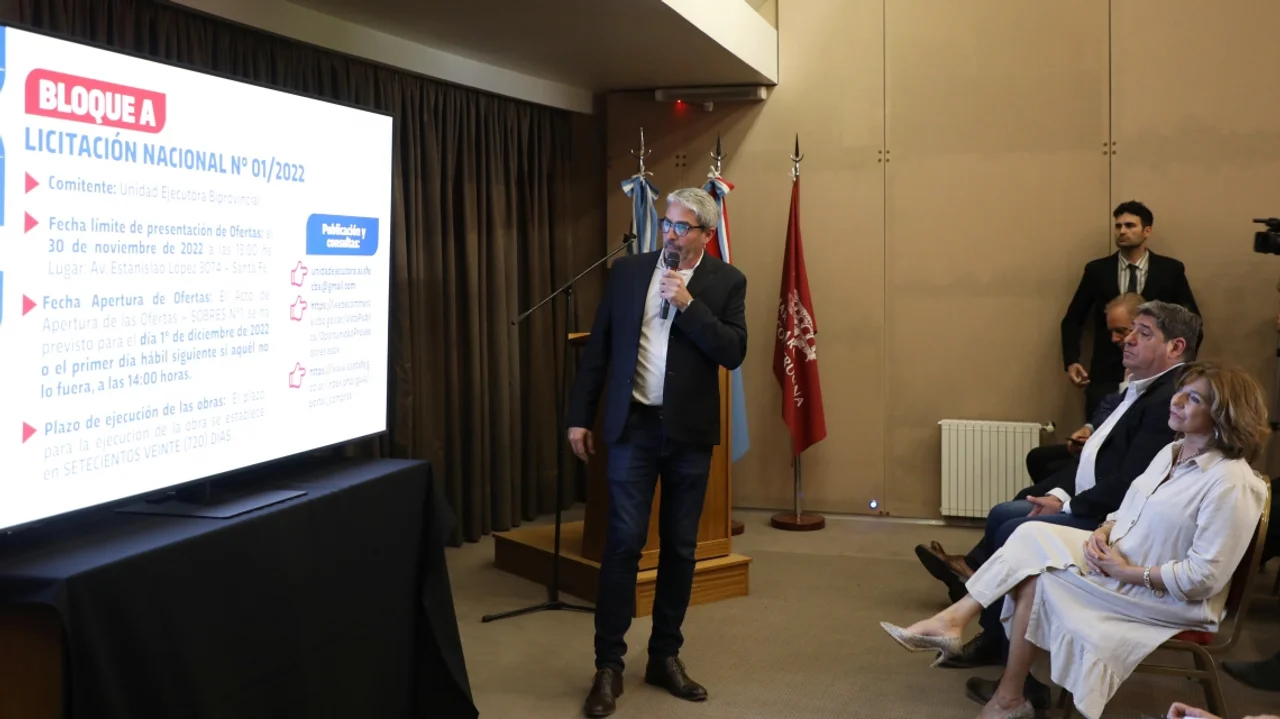 Santa Fe brindó detalles de la obra del acueducto interprovincial